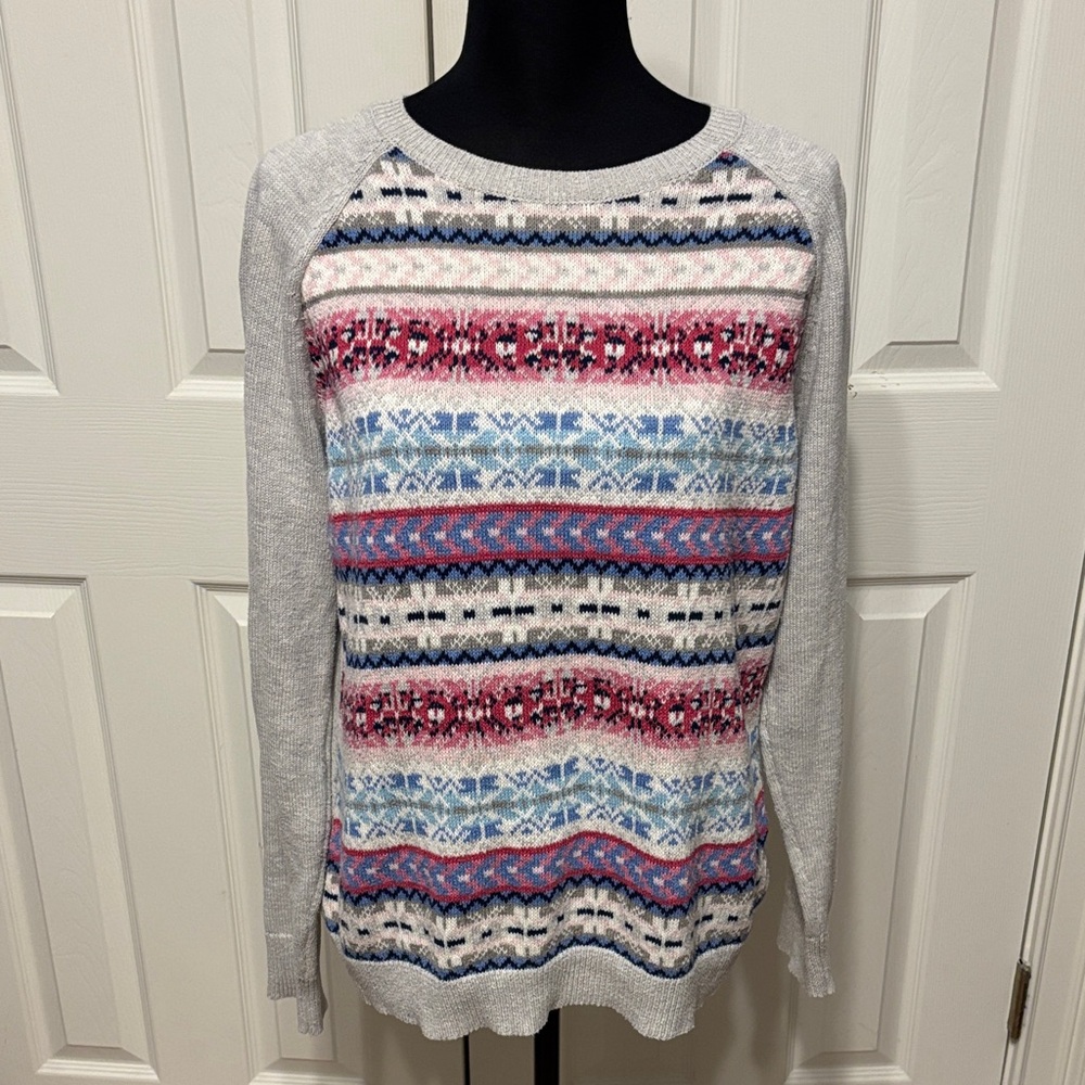 Chaps Snowflake Sweater